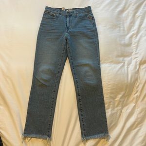NWT Madewell perfect vintage jean